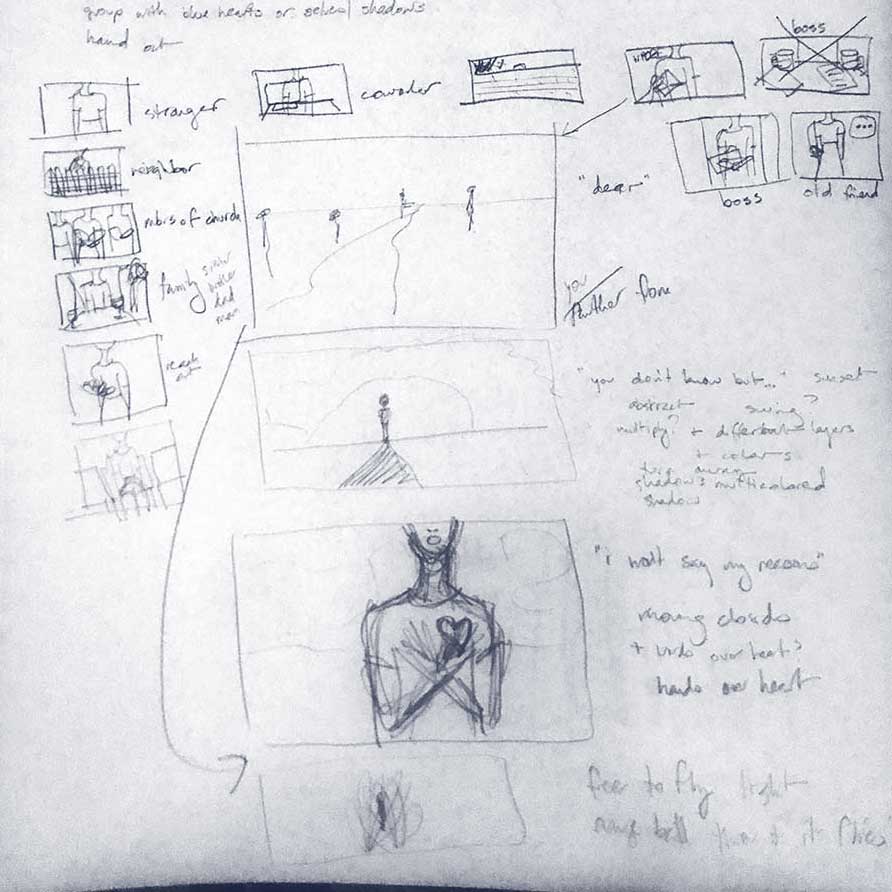 mograph process sketch