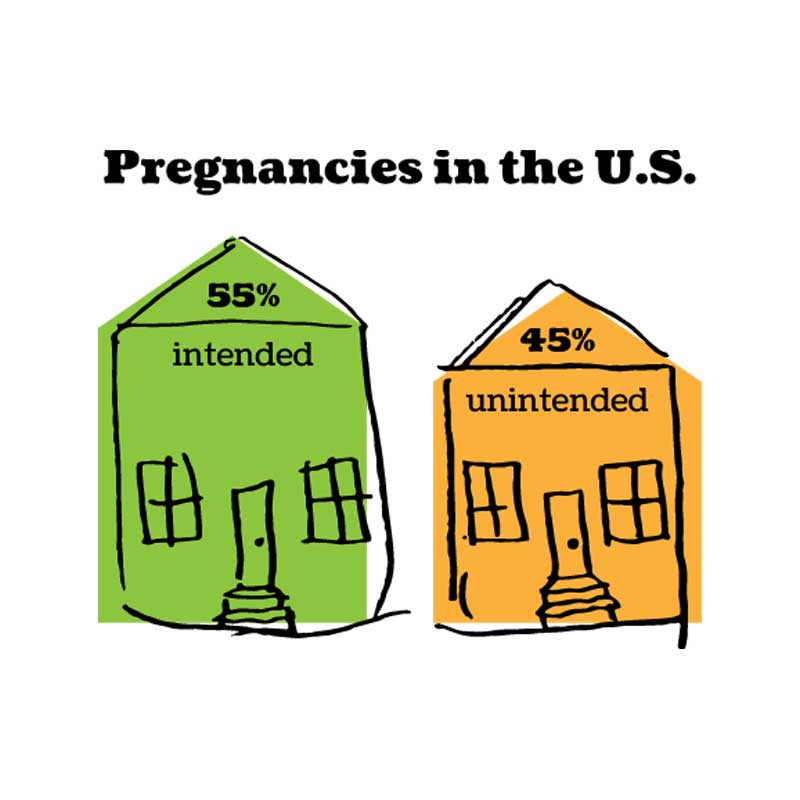 Infographic alternate unchosen illustrated direction